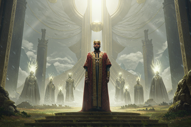 THE KING IS CENTRAL TO HIS KINGDOM
