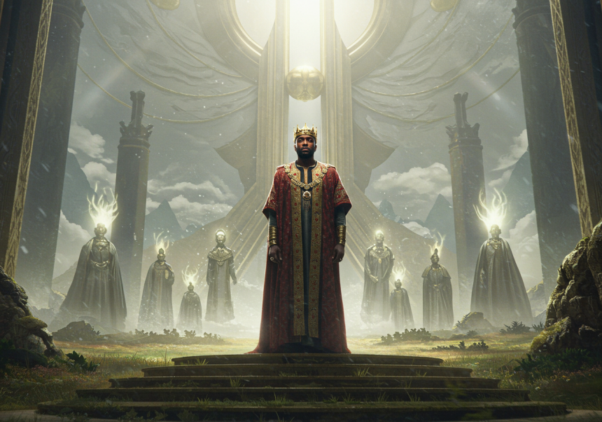 THE KING IS CENTRAL TO HIS KINGDOM